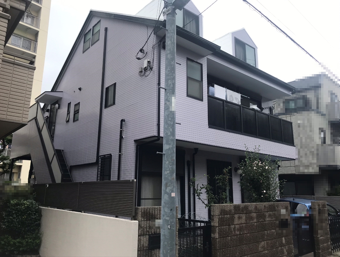 横東京都目黒区　屋根・戸建外壁塗装（N様邸）