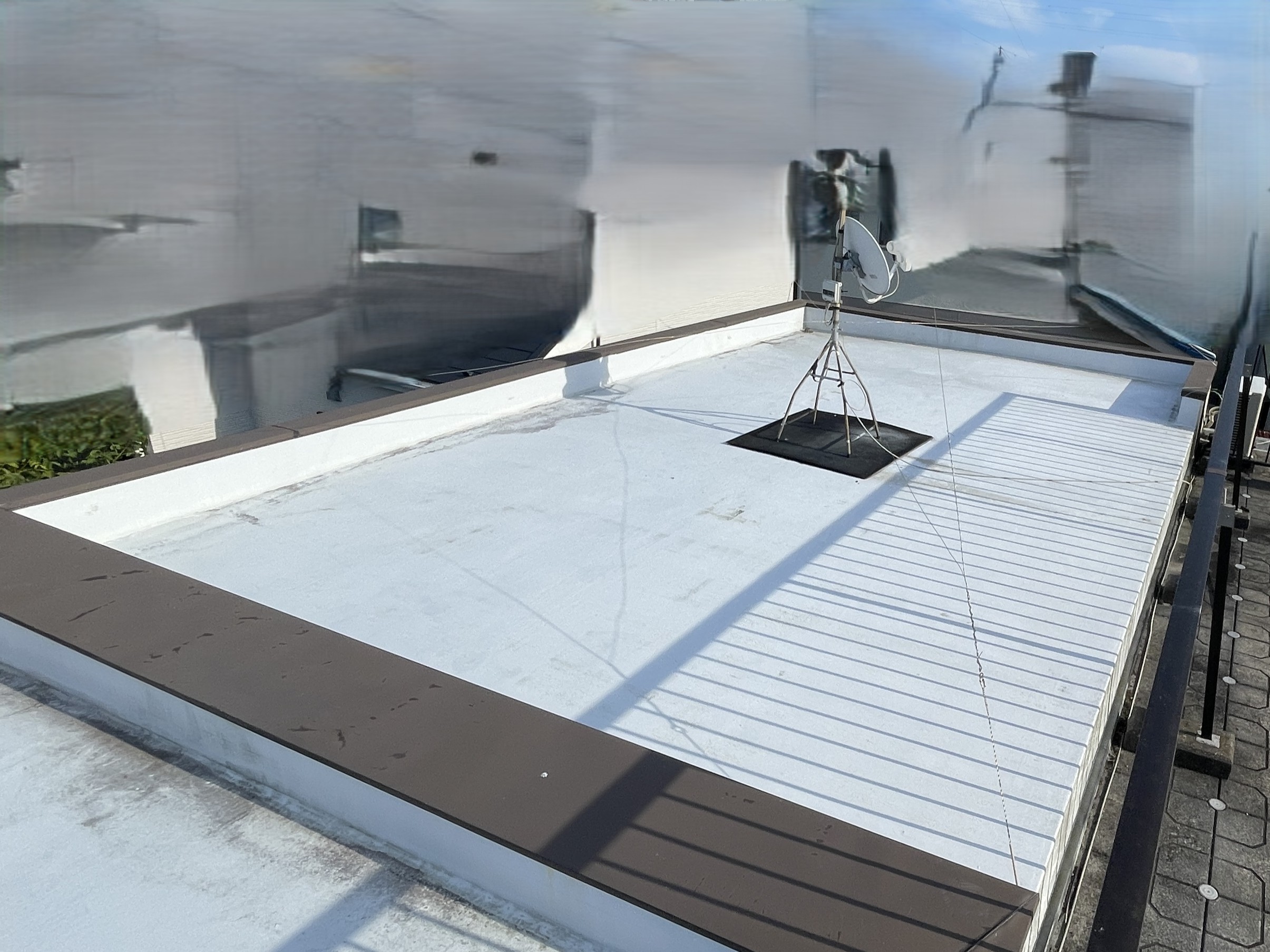 磯子区　戸建　外壁・屋根・附帯物・鉄骨階段　N様邸4